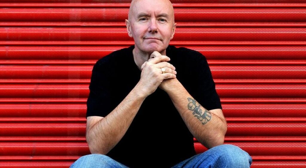 Un ritratto di Irvine Welsh