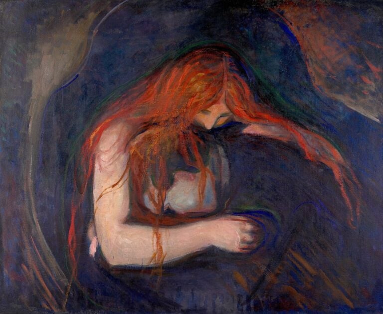 Vampiro (1985), Edvard Munch