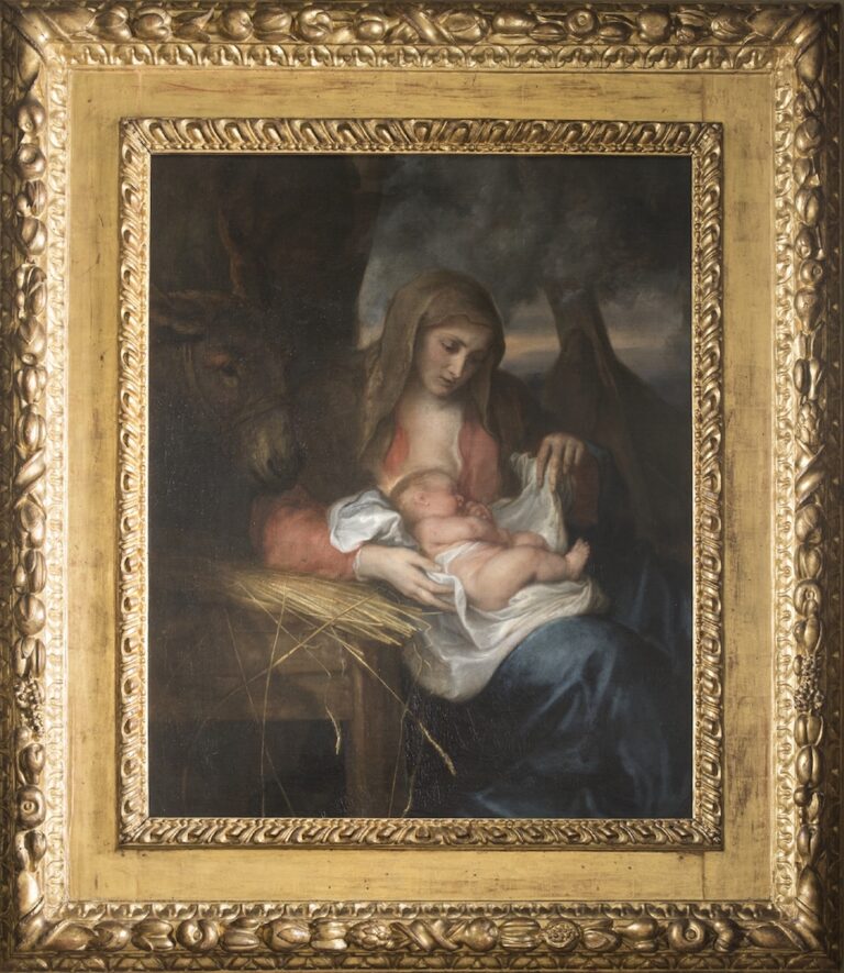 Van Dick, Madonna della paglia, 1625-1627, Roma, Gallerie Nazionali di Arte Antica, Galleria Corsini