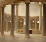 Vilhelm Hammershøi, Interno della chiesa di Santo Stefano Rotondo a Roma, 1902, Odense, Kunstmuseum Brandts. Courtesy Kunstmuseum Brandts