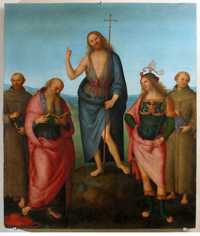 San Francesco, tra Cimabue e Perugino in mostra al Senato, a Roma