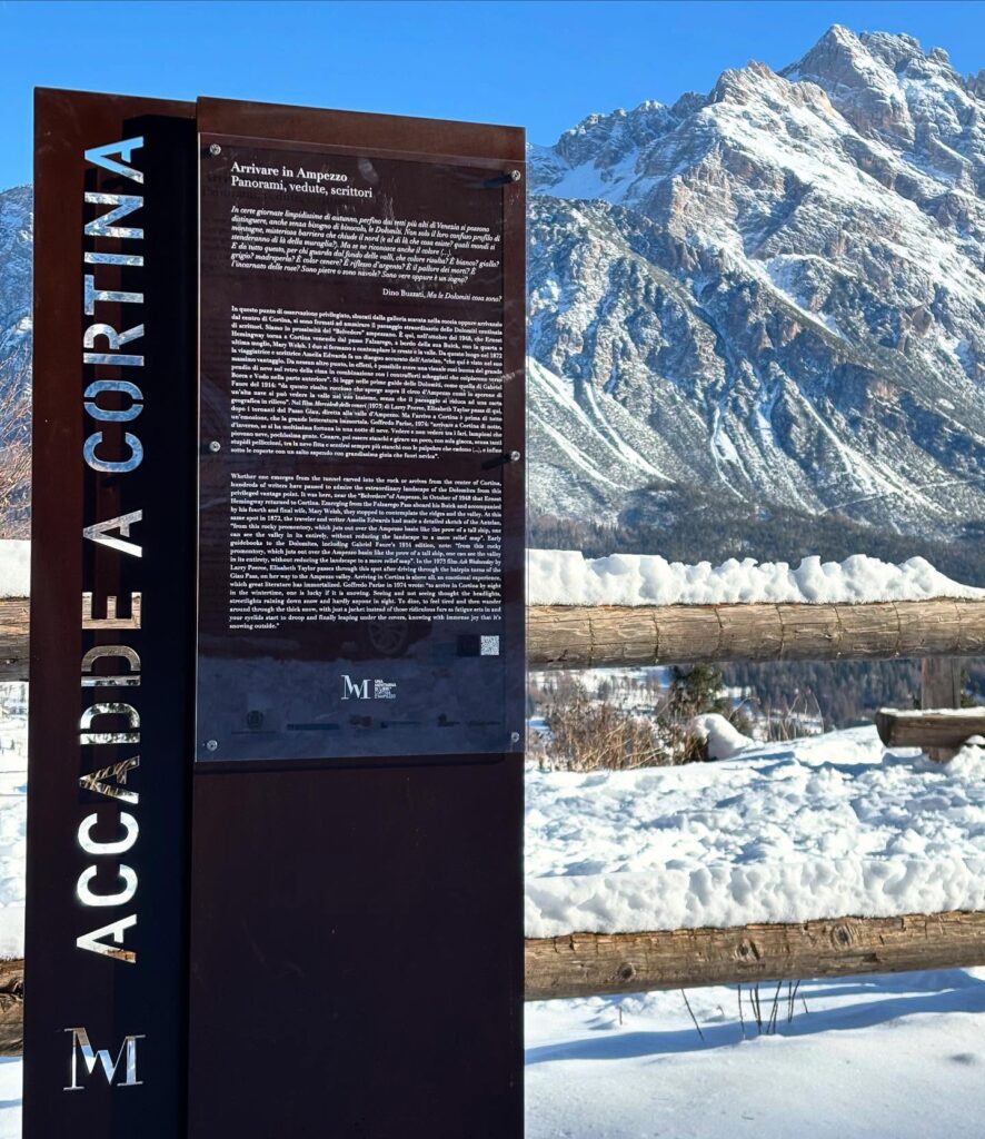 accadde a cortina il museo diffuso della letteratura delle dolomiti A Cortina d’Ampezzo nasce il primo Museo diffuso della letteratura delle Dolomiti