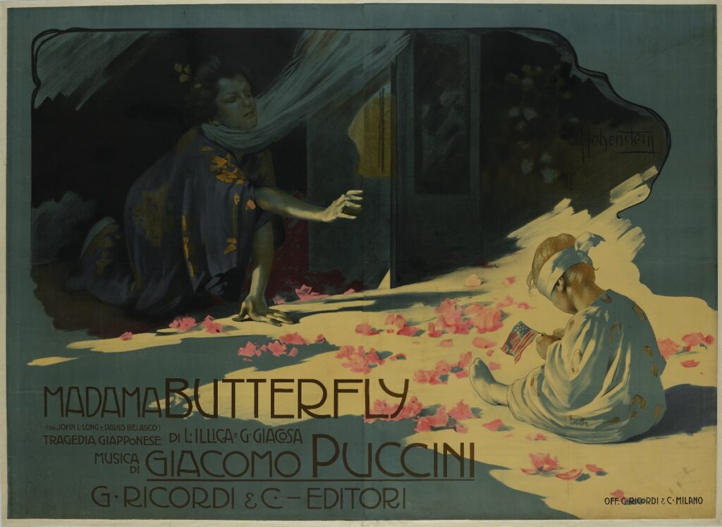 Giacomo Puccini Manifesto. Pubblicità e illustrazioneoltre l’opera lirica