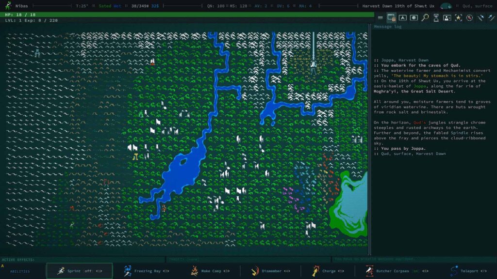 Caves of Qud di Freehold Games e Kitfox Games