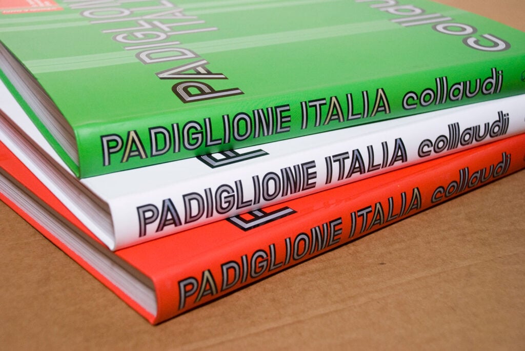 Collaudi, catalogo della mostra al Padiglione Italia, 53esima edizione della Biennale d'Arte di Venezia, 2009. Photo Daris Diego