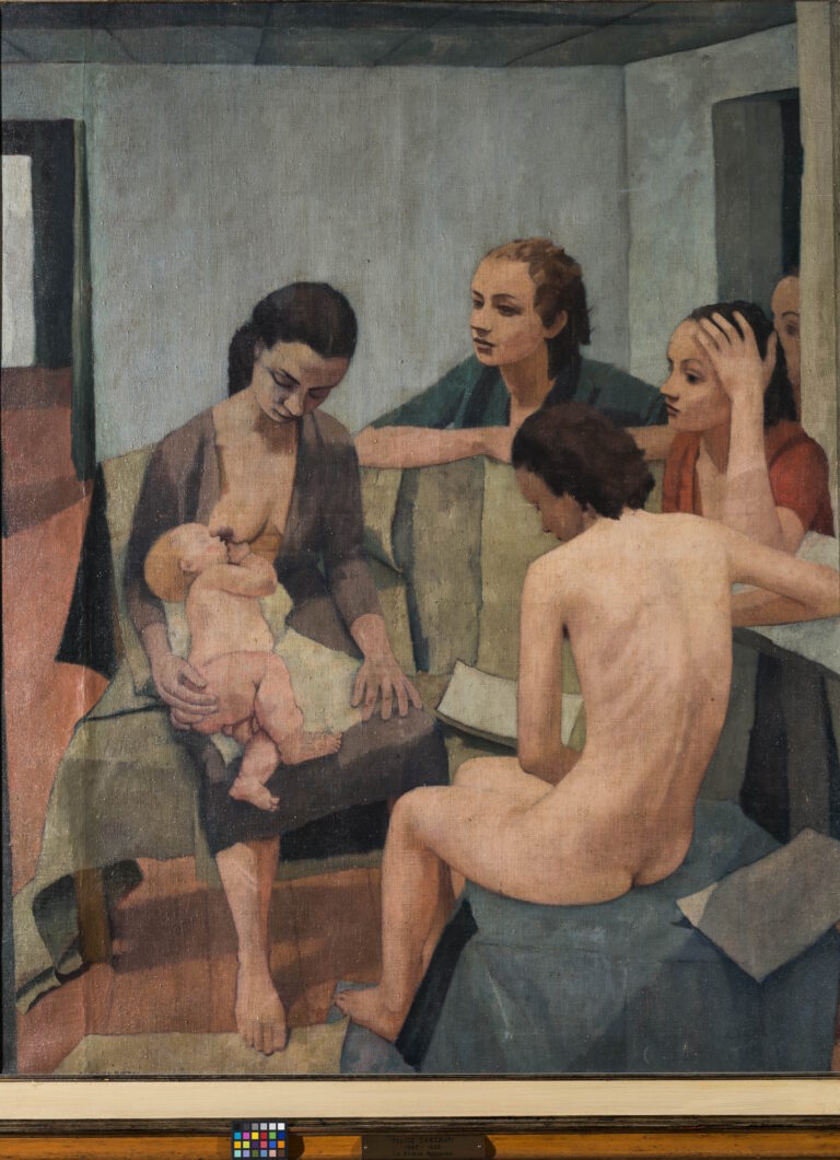 felice casoratile sorelle pontornoph sebastiano pellion di persano In arrivo a Milano una grande mostra su Felice Casorati: l’artista delle figure malinconiche 