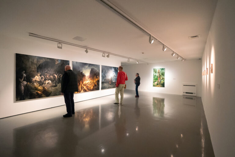 Francesco De Grandi. Il sacrificio del miele, installation view at Galleria Civica, Trento, 2025. Photo Mart, Giulia Lenzi, 2024