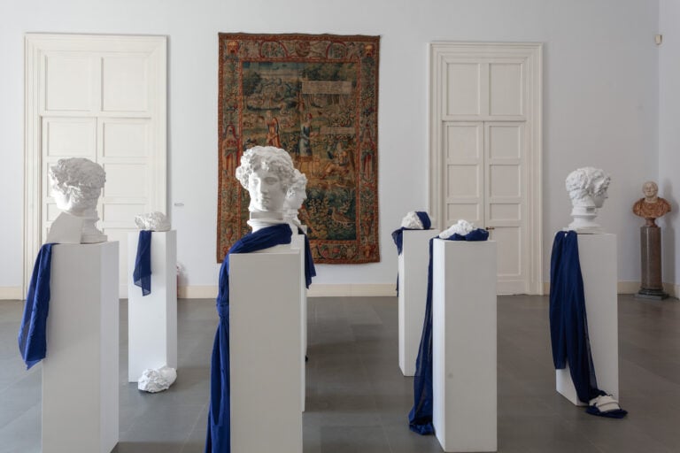 I Miti dell'Arte Contemporanea, installation view at Palazzo Valle, Catania, 2025. Photo Valerio Mario D'Urso