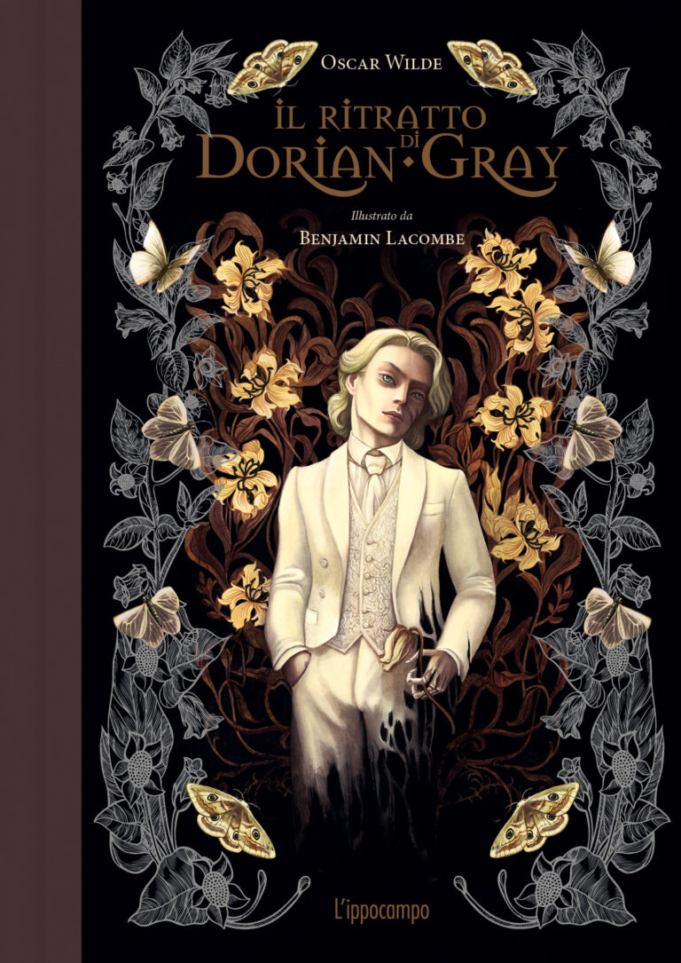 Il ritratto di Dorian Gray. Illustrato da Benjamin Lacombe (L'Ippocampo Edizioni, 2024). Copertina