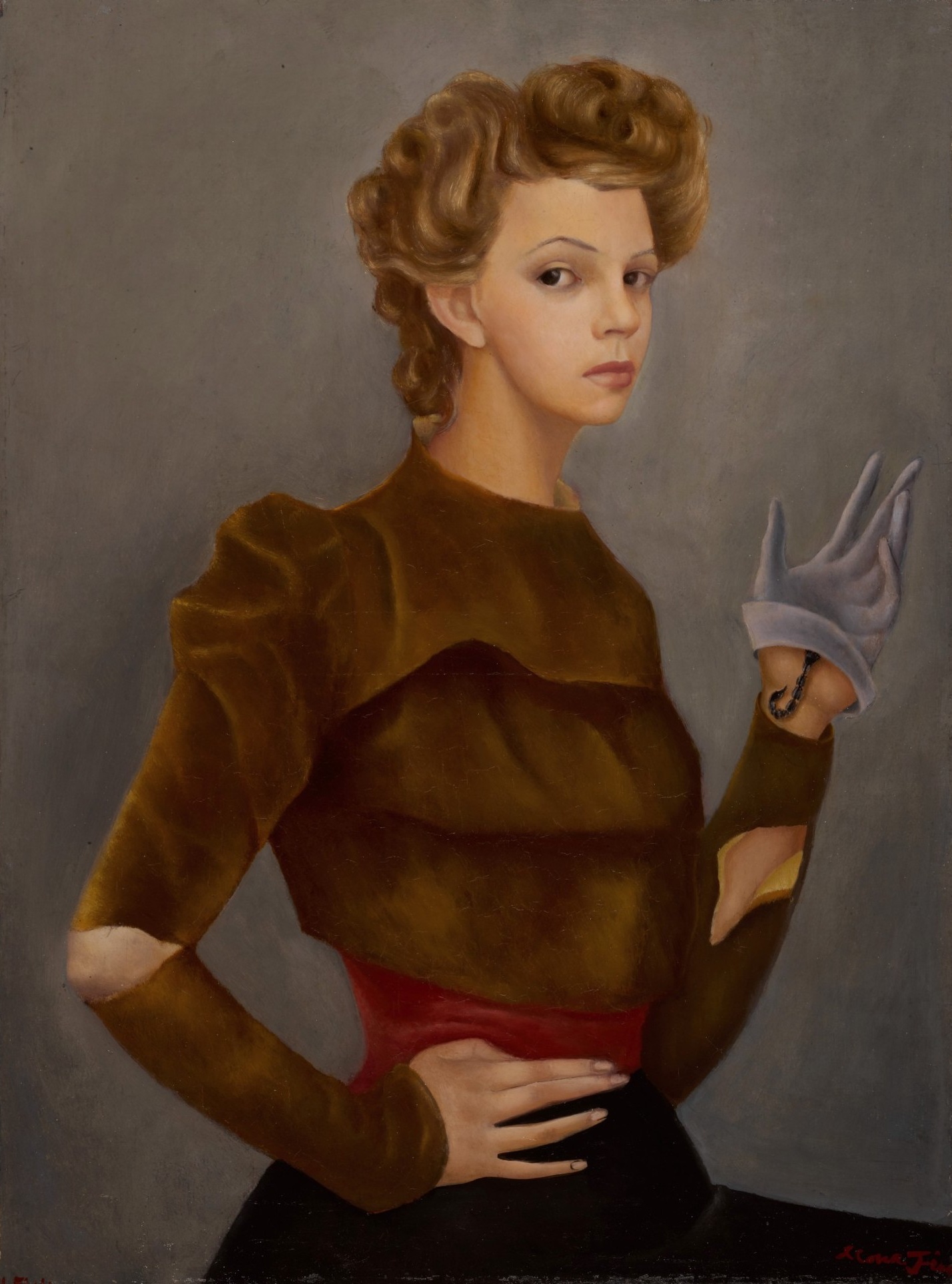 Leonor Fini, Autoritratto con scorpione