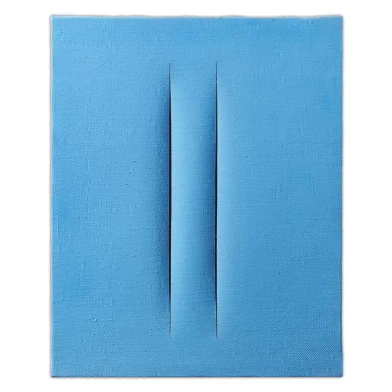 Lucio Fontana, Concetto spaziale, Attese, 1966. Courtesy Il Ponte Casa d'Aste