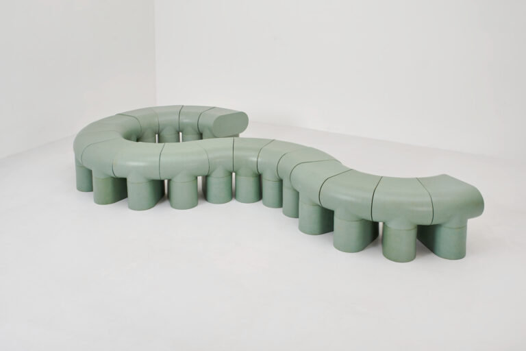 Modular Ceramic Bench ©Pierre Castignola