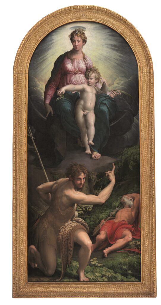 Parmigianino, La Visione di san Girolamo, National Gallery, Londra