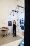 Ritratto di Marta Abbot in atelier Eller Studio