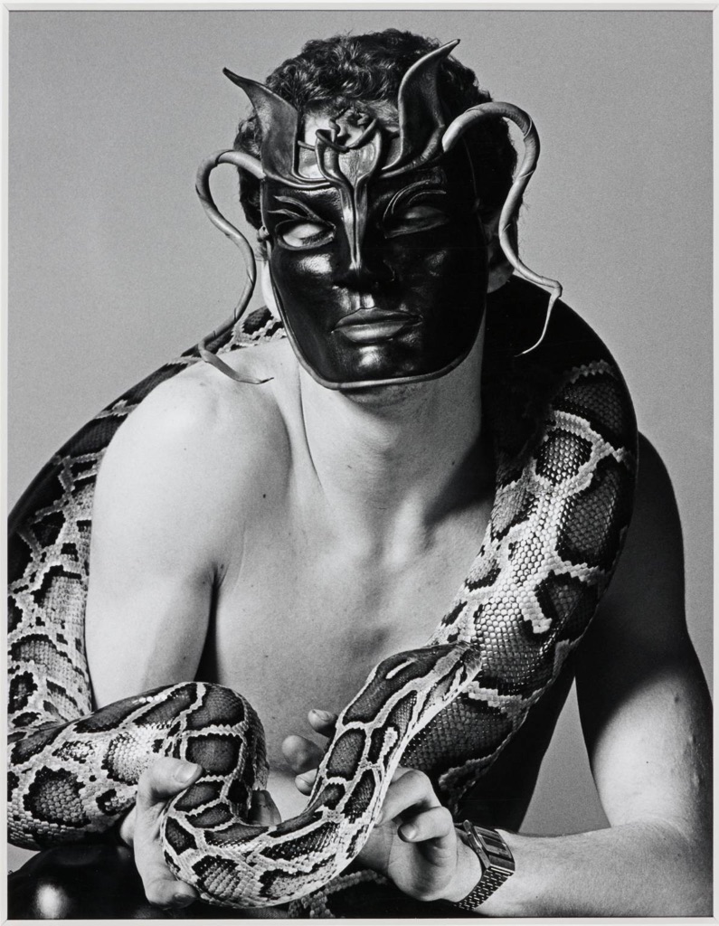 Robert Mapplethorpe Snakeman 1981