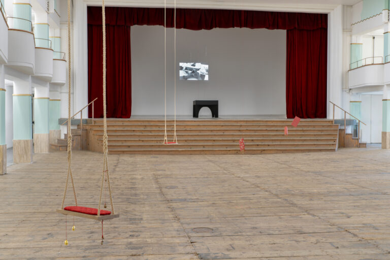 Sabrina Mezzaqui, installation view at Galleria Continua, San Gimignano, 2025.