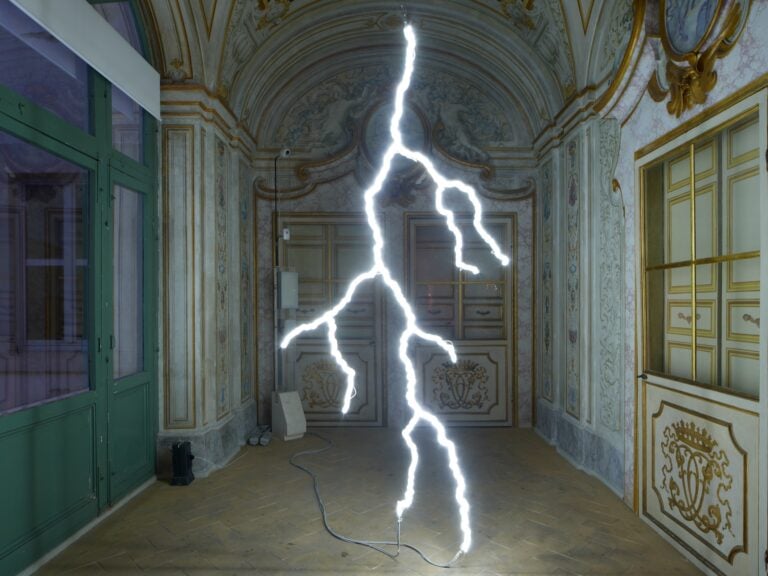 Senza mai sfiorire, installation view at Palazzo Collicola, Spoleto, 2024. Photo Giuliano Vaccai