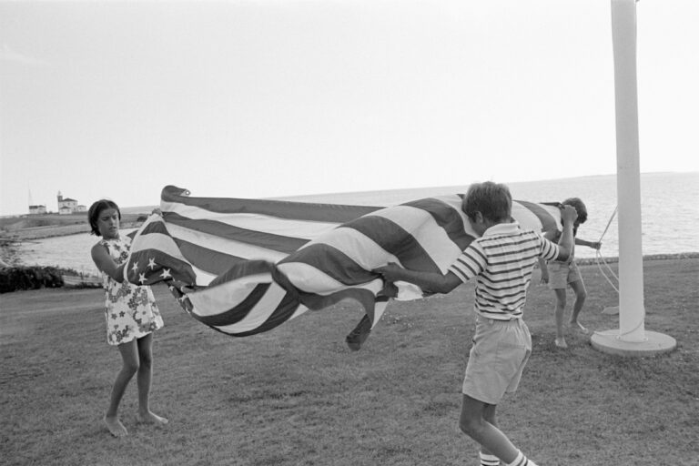 Tina Barney, The Flag, 1977