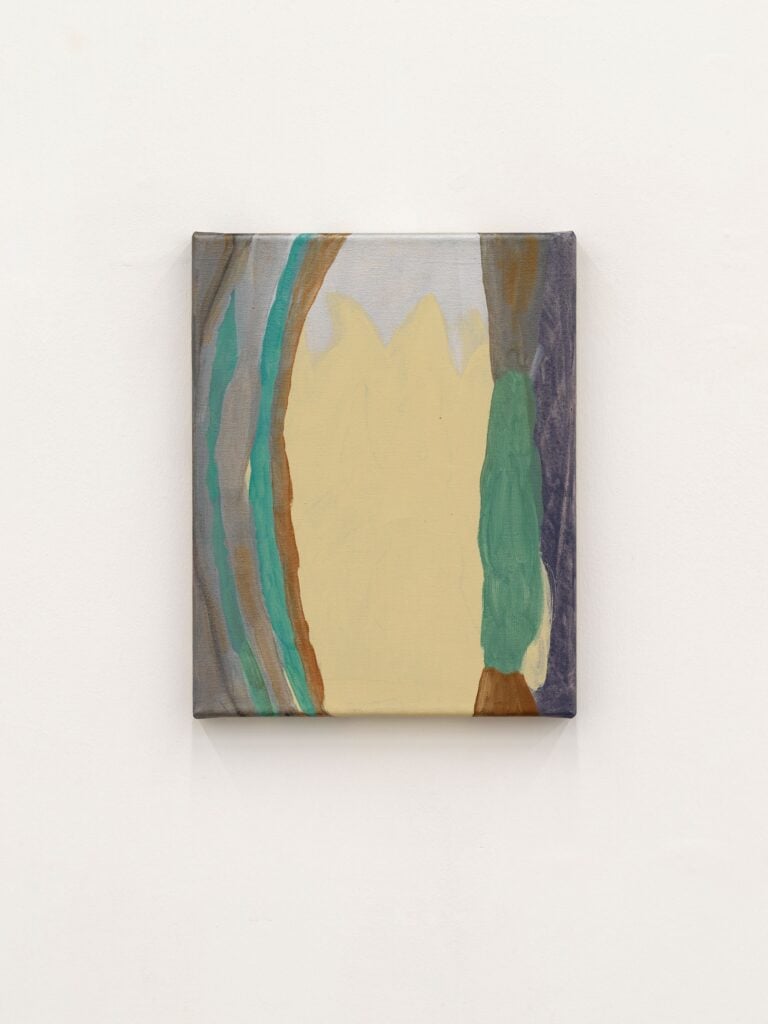 Tomoe Hikita, Untitled, 2023, Acrylic On Canvas, cm 30x24, Courtesy The Artist & z2o Sara Zanin, ph Dario Lasagni