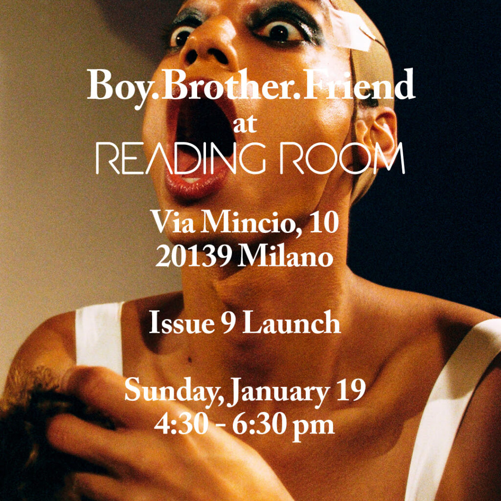 Reading Room meets Boy.Brother.Friend