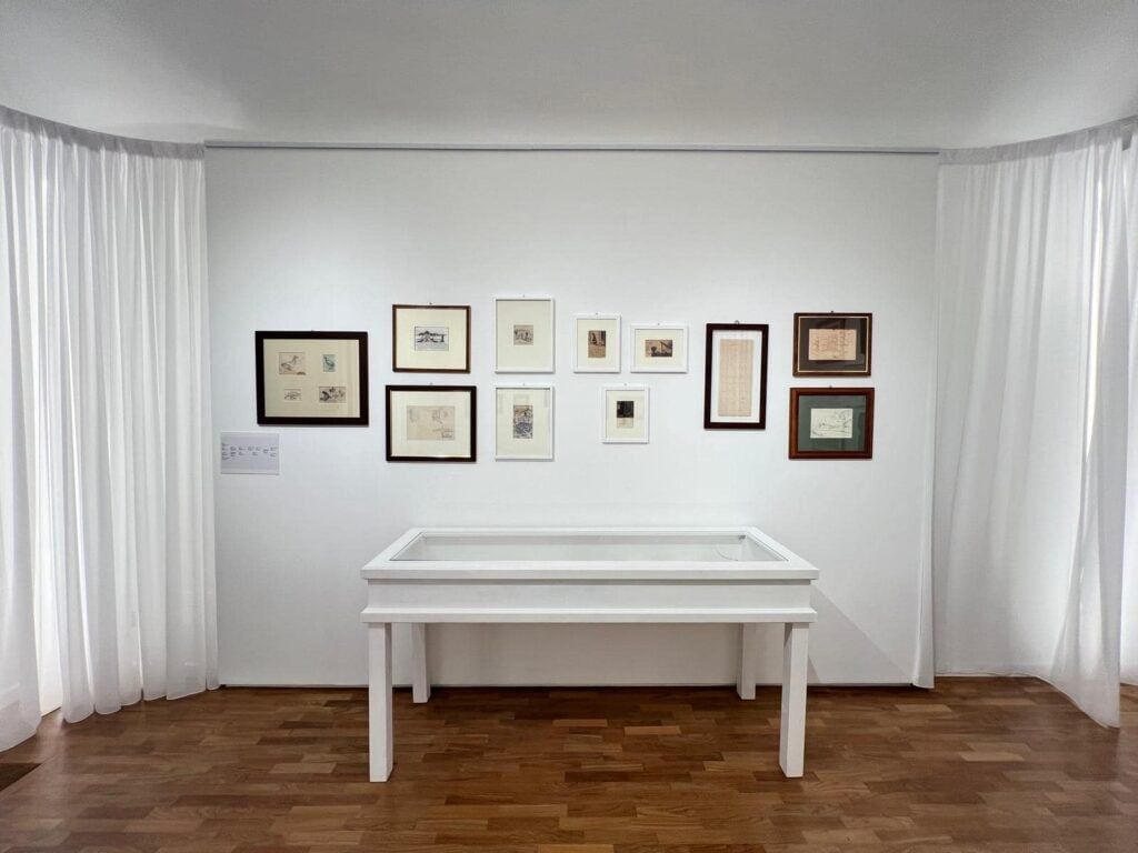 Verso L'alto. Gerardo Dottori, exhibition view alla Galleria Russo Archivi, 2024 