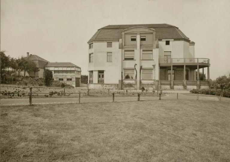 Villa Esche nel 1911. Courtesy Kunstsammlungen Chemnitz