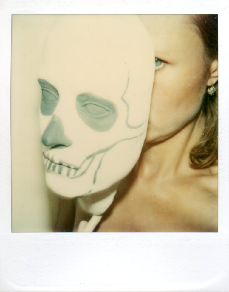 Birgit Jürgenssen, Untitled, 1979. SX 70 Polaroid, 10.5 x 8.7 cm, Estate Birgit Jürgenssen ph485. Photo Credit and Courtesy:Estate Birgit