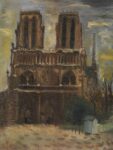 Mario Mafai, Notre Dame de Paris, 1930, olio su tavola, Firenze, Fondazione Roberto Longhi