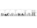 Sou Fujimoto. Forest of Space Original Concept Sketch Salone del Mobile.Milano 2025 ©Sou Fujimoto Architect