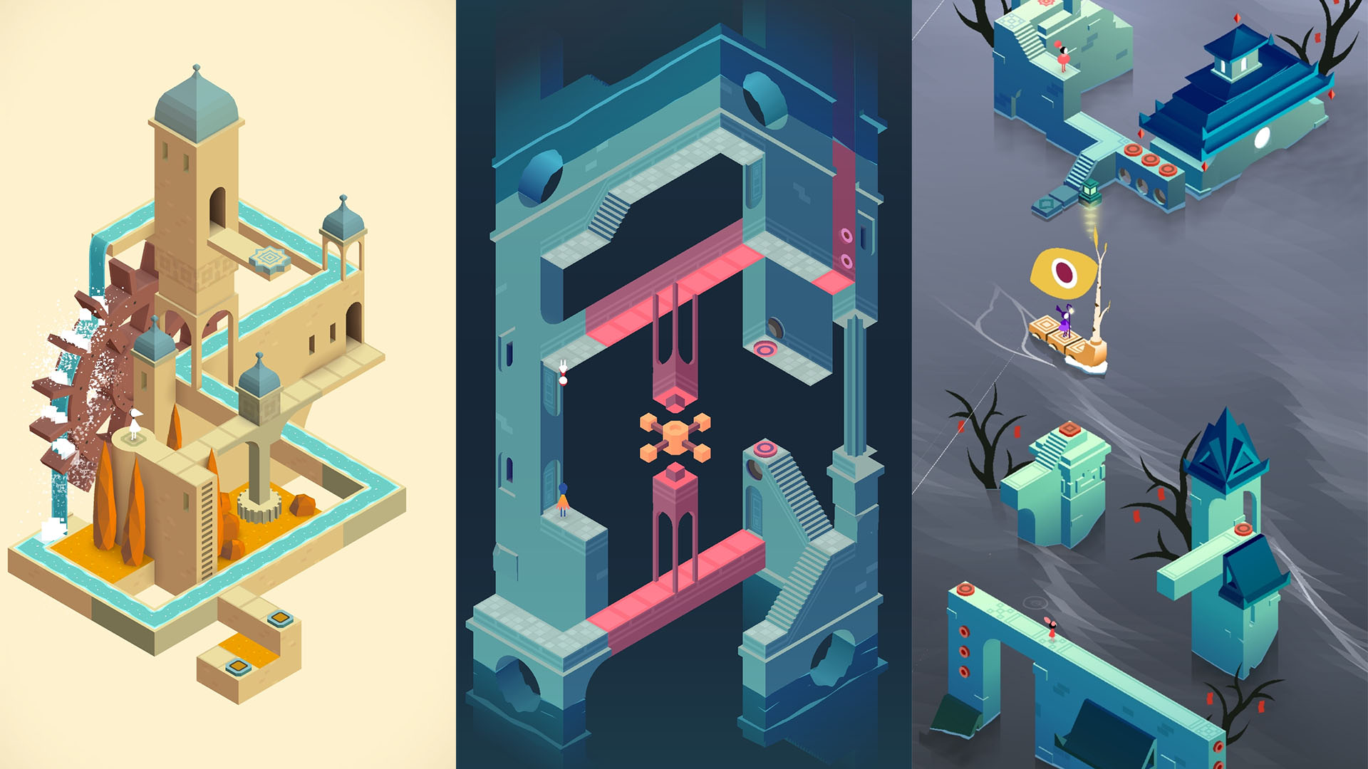 Monument Valley e Monument Valley 2 di Ustwo Games e Monument Valley 3 di Ustwo Games e Netflix