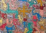 Keith Haring, Tuttomondo, 1989, murale (dettaglio)