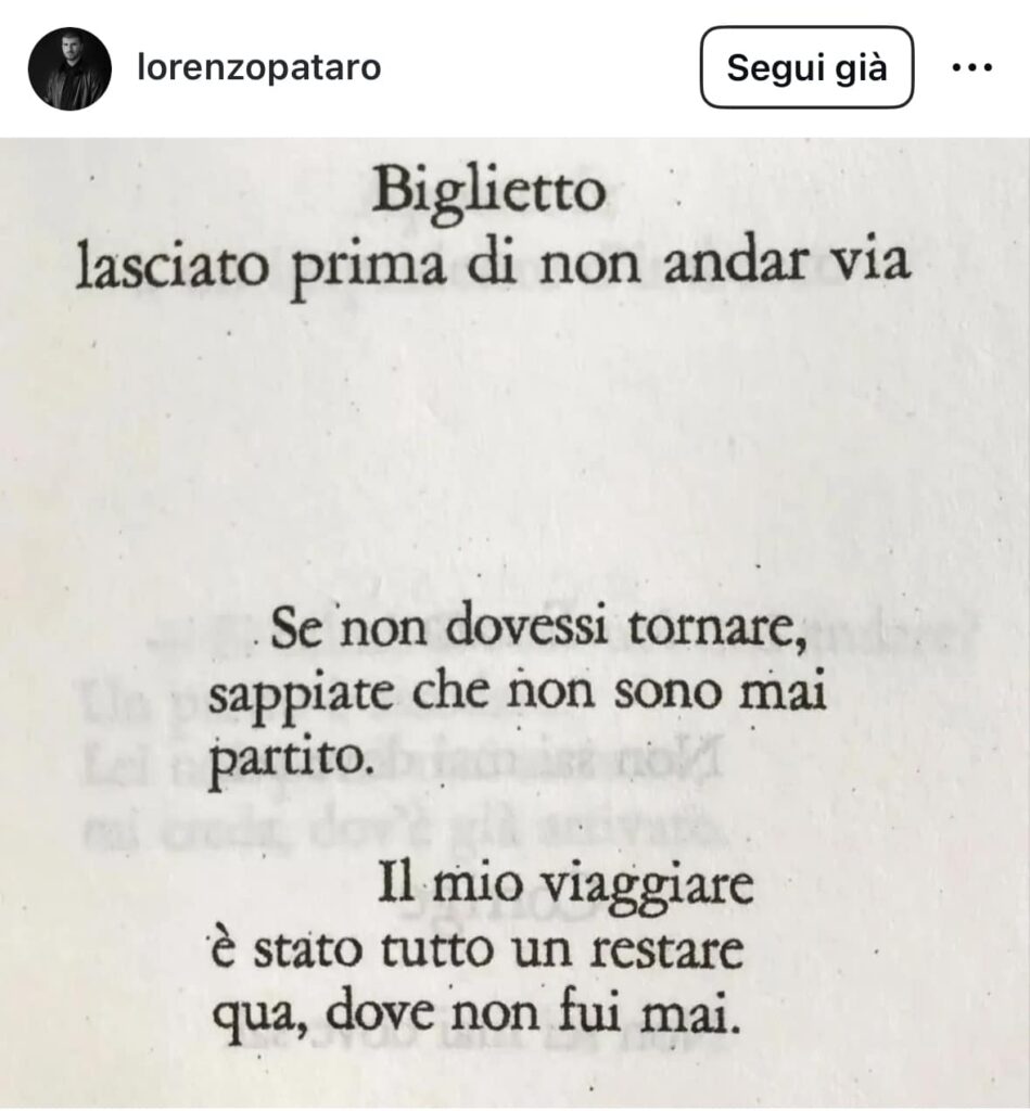 caproni Ricordando Lorenzo Pataro. Morte e talento di un giovane poeta