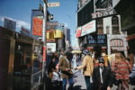 ©Joel Meyerowitz New York City West 46th Street and Broadway 1976