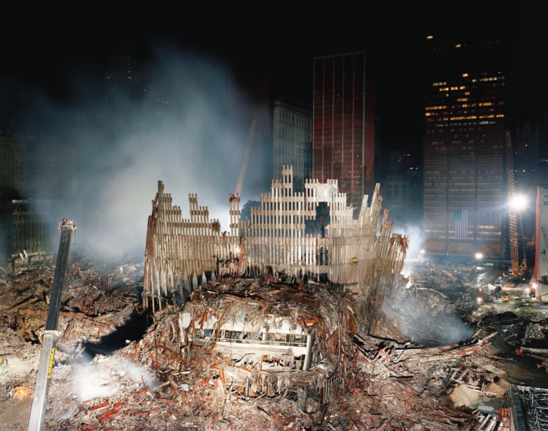 ©Joel Meyerowitz View of the Site from the World Financial Center Looking East New York City 2001