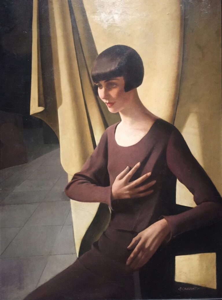 Felice Casorati, Ritratto di Cinthia Maughn