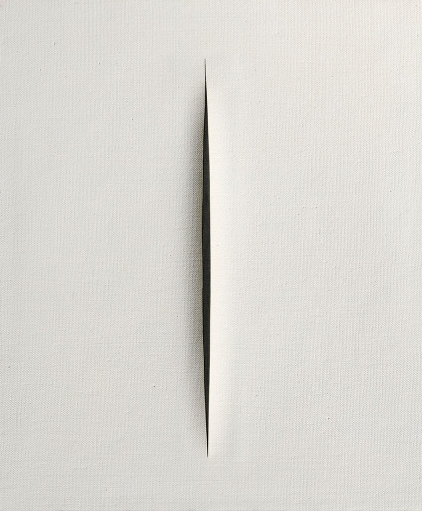 Lucio Fontana, Concetto Spaziale, Attesa, 1968. Courtesy Christie’s Images Ltd