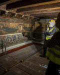 Il cantiere dell'Appartamento Barbo a Palazzo Venezia a Roma