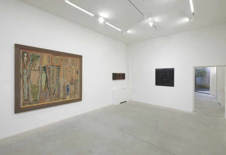 James Brown, Prehistoric New York, installation view at Scaramouche Gallery, Milano, 2025. Courtesy Scaramouche Gallery