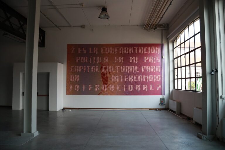 Luis Gomez Armenteros, Comanche (The enemy of everyone), installation view at Fabbrica del Vapore, Milano, 2025