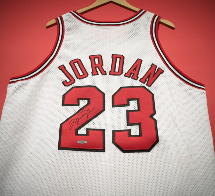 Michael Jordan 1998 NBA Playoffs ‘The Last Dance’ Game Worn Jersey. Courtesy Sotheby's