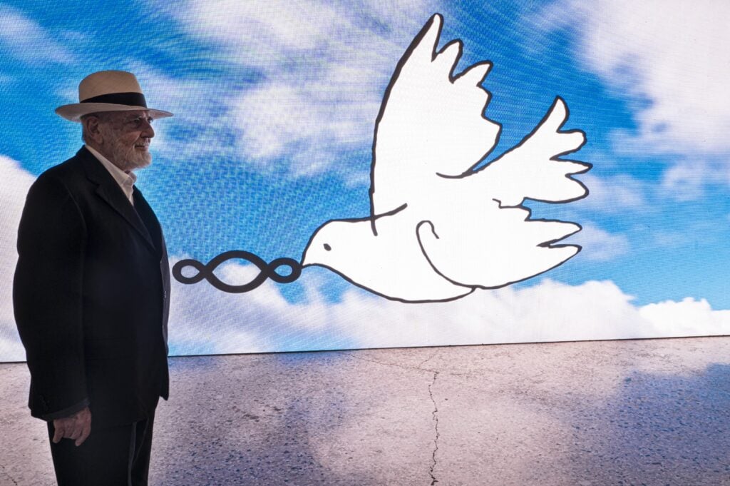 Michelangelo Pistoletto è candidato al Premio Nobel per la Pace 2025. Ecco perché