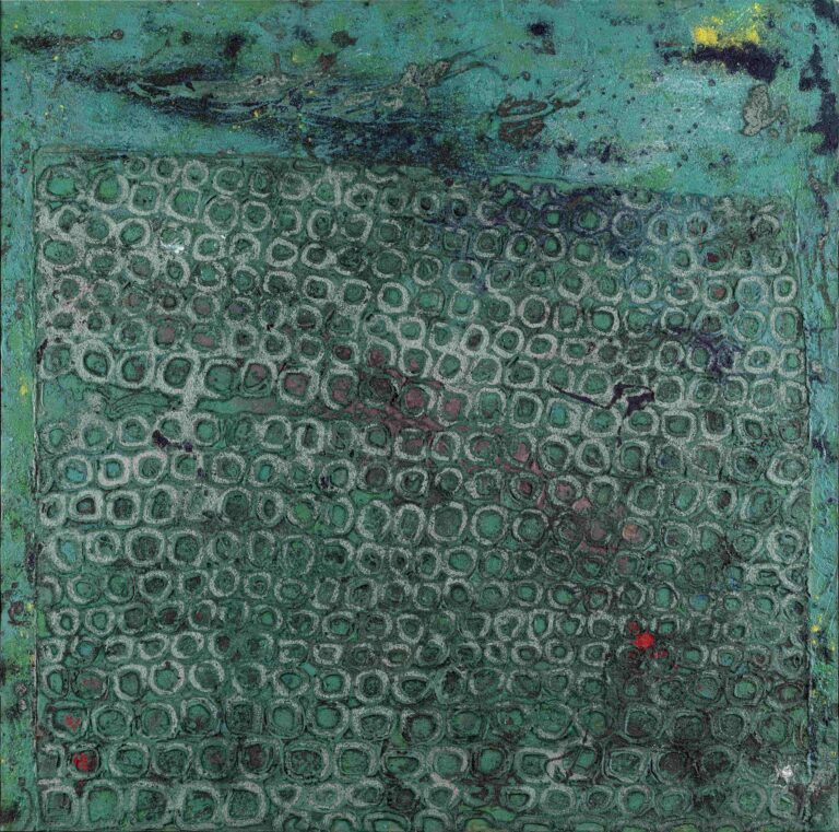 Oscar Piattella, Paesaggio verde, 1958