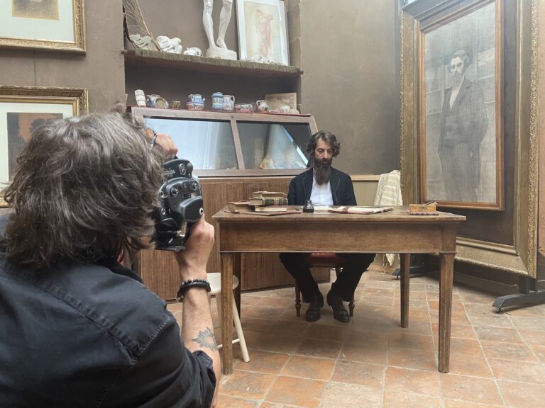 Pellizza pittore da Volpedo, backstage