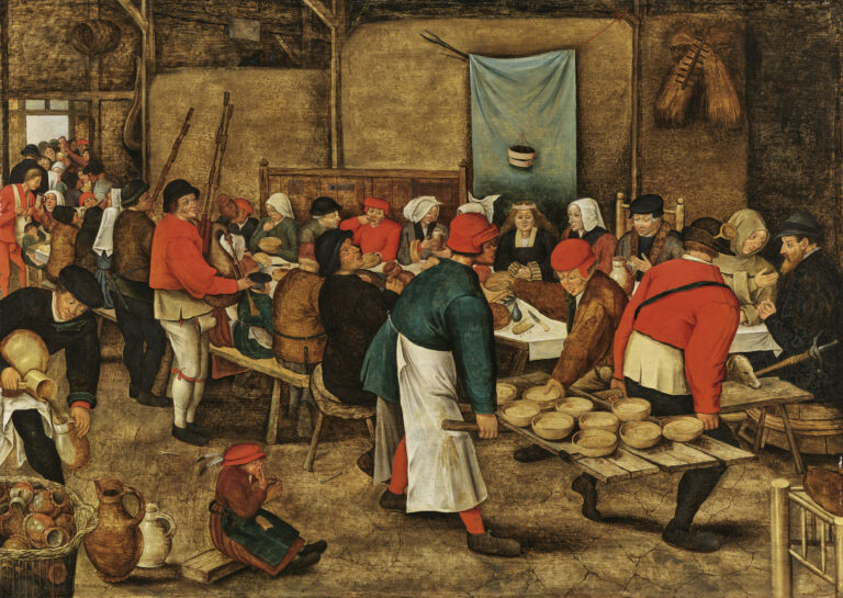 Pieter Brueghel il Giovane, Il banchetto nuziale, 1622. Courtesy Christie's Images Ltd.