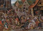 Pieter Brueghel il Giovane, Seven Act of Mercy. Courtesy Christie's Images Ltd.