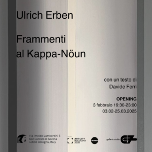 Ulrich Erben - Frammenti al Kappa-Nöun