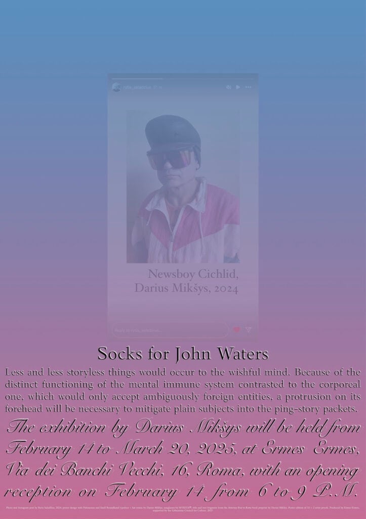 Darius Mikšys – Socks For John Waters