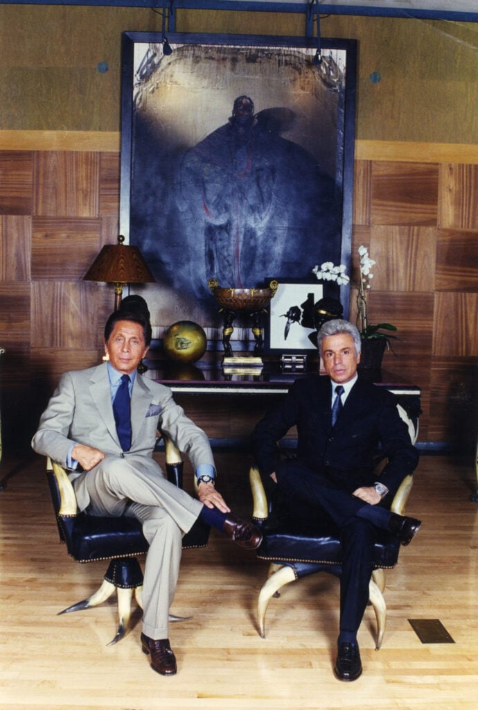 Valentino Garavani e Giancarlo Giammetti