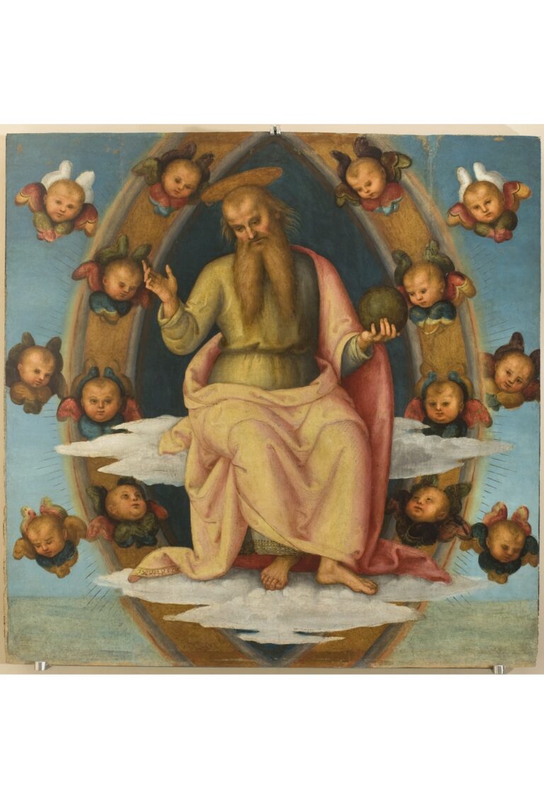 Pietro Perugino, Eterno benedicente, Inv. 243, Galleria Nazionale dell_Umbria, Perugia