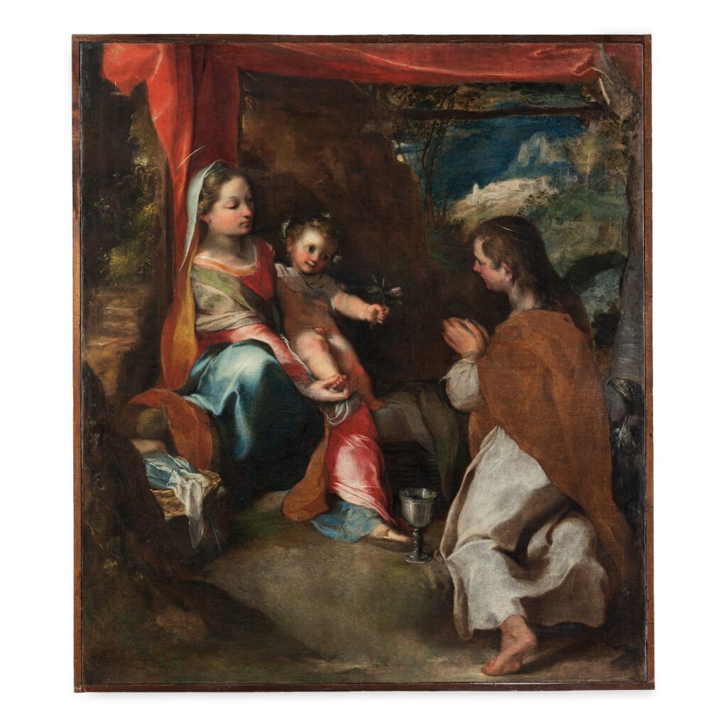 Federico Barocci, Madonna col Bambino e San Giovanni, inv. D88, Galleria Nazionale delle Marche, Urbino